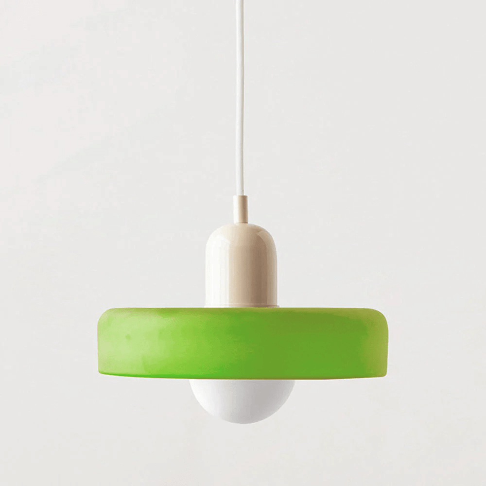 Lampada a Sospensione Colorata in Vetro - Design Moderno