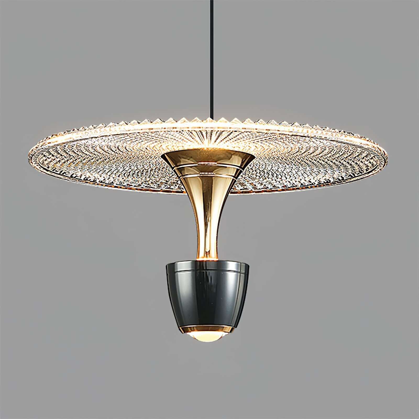 Lampada a Sospensione LED Disc Moderna - Elegante e Stile