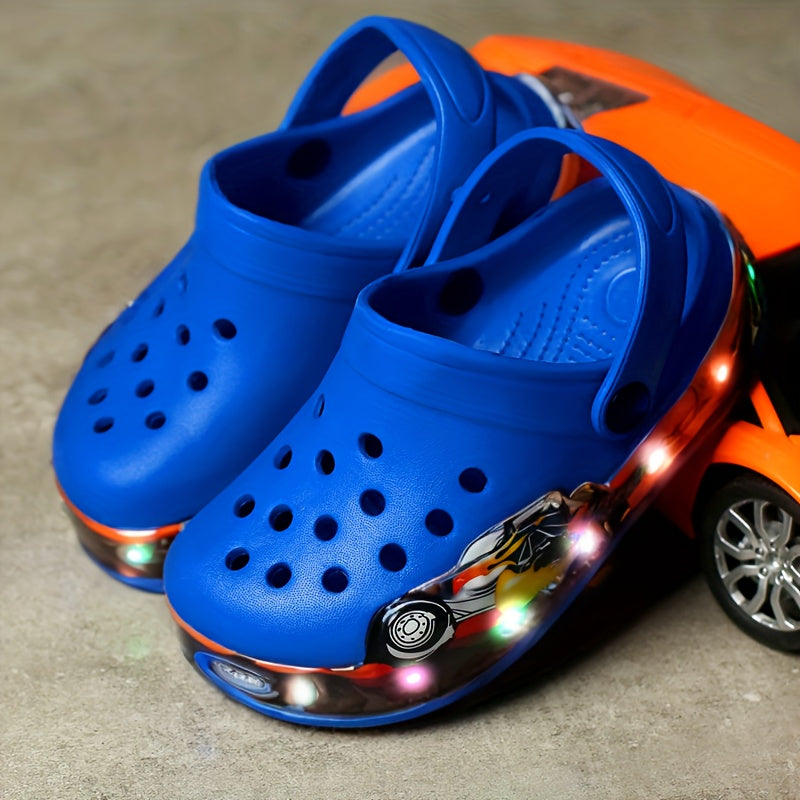Zoccoli per Bambini Luminosi al Buio – Scarpe Traspiranti e Antiscivolo