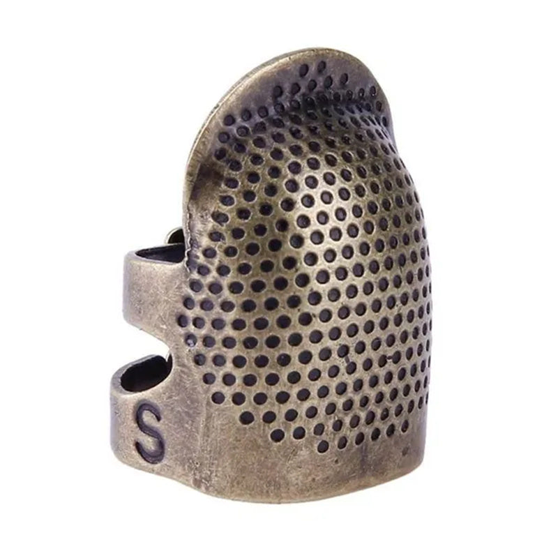 Thimble in Metallo Vintage – Protezione Robusta per Cucire