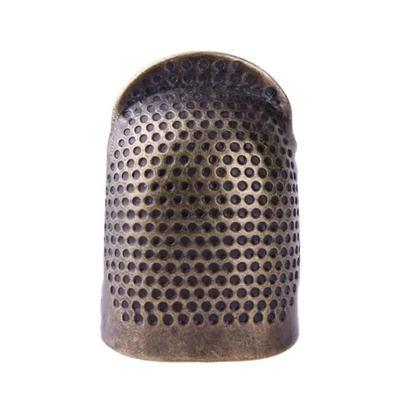 Thimble in Metallo Vintage – Protezione Robusta per Cucire