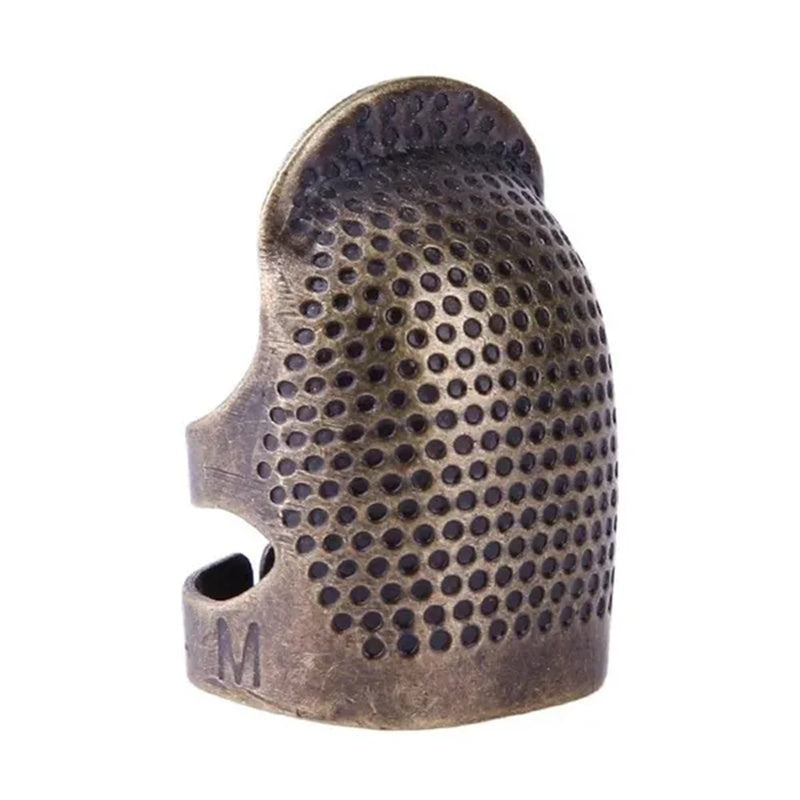 Thimble in Metallo Vintage – Protezione Robusta per Cucire