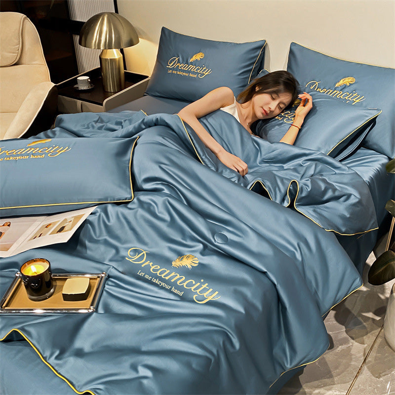 FrostEase Premium Cooling Bedding | Soluzione per il sonno leggera, traspirante e lavabile in lavatrice