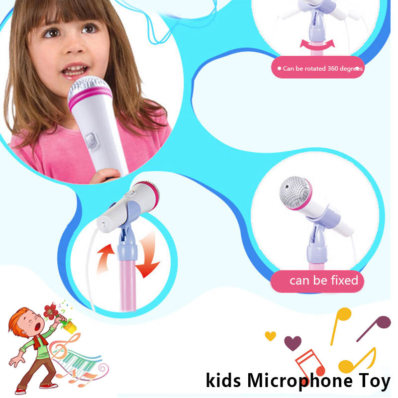 Microfono e Supporto Karaoke StarSound Kids – Interattivo ed Educativo