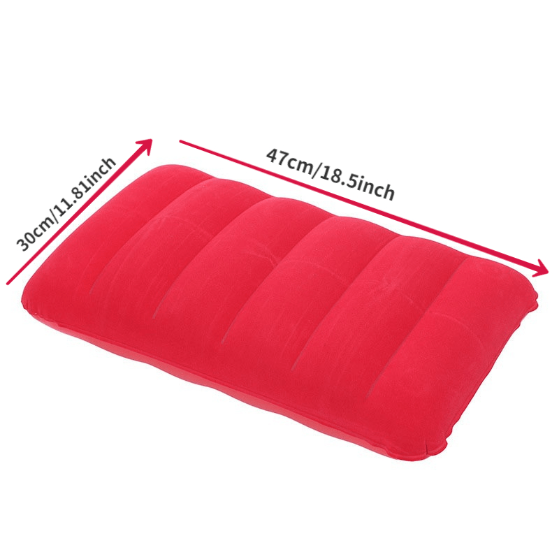 Cuscino da Viaggio Gonfiabile per Chi è in Movimento – Confortevole e Compatto per Campeggio e Avventure