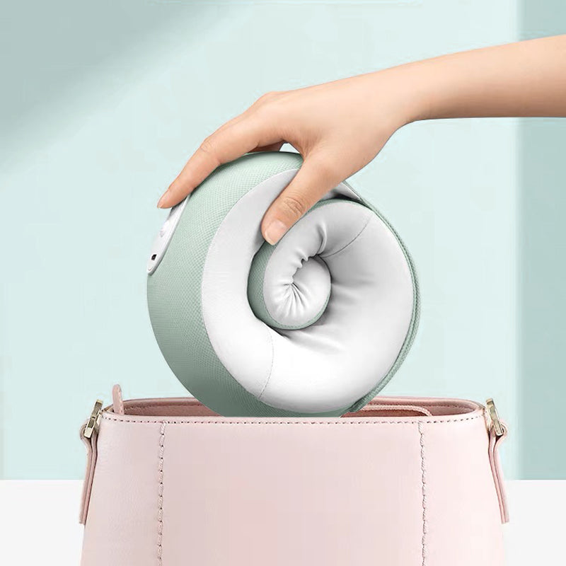 Cuscinetto Riscaldante Ricaricabile con Massaggio al Collo - CozyTherm