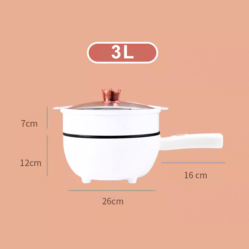 Padella Elettrica Multifunzionale con Vaporizzatore – CookEase