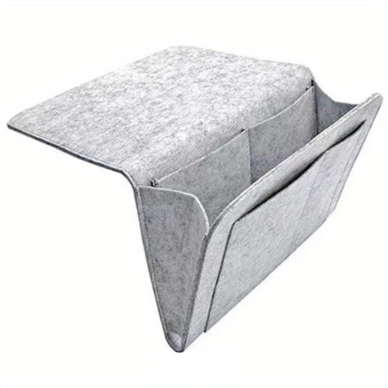 Borsa di Stoccaggio in Feltro Intelligente – Organizzata e Accessibile Accanto al Letto o al Divano