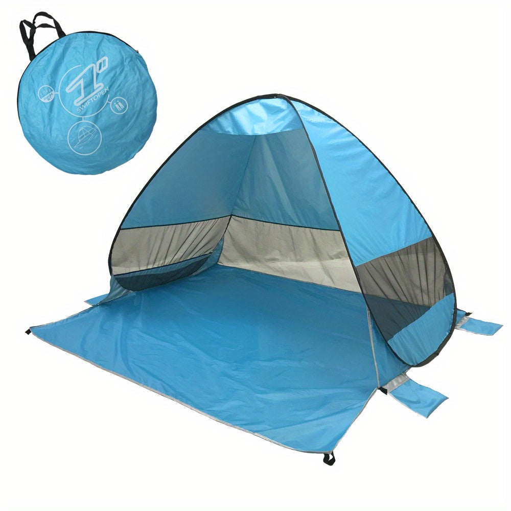 Tenda da Spiaggia Portatile per 2-3 Persone – Protezione UPF 50 e Design Leggero