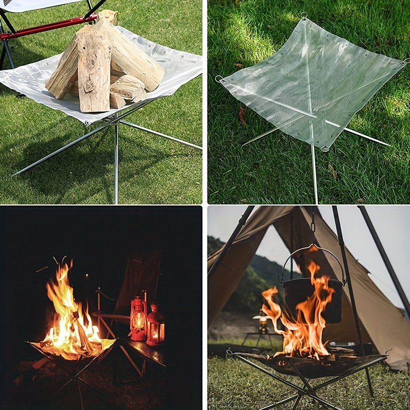 CampFire Compact Fire Pit – Portatile, Robusto e Pratico per Uso all'Aperto