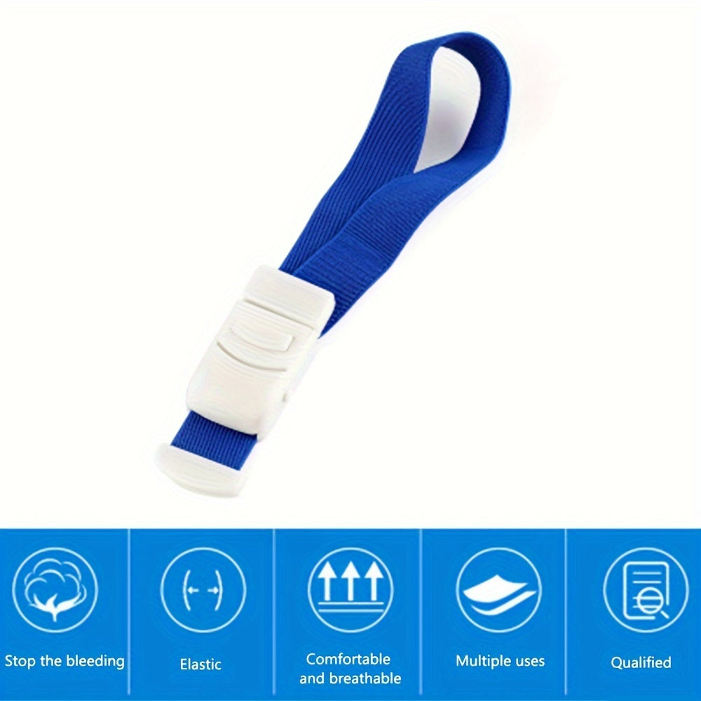 Torniquet Riutilizzabile Regolabile – Attrezzatura di Pronto Soccorso Compatta per Atleti e Soccorritori