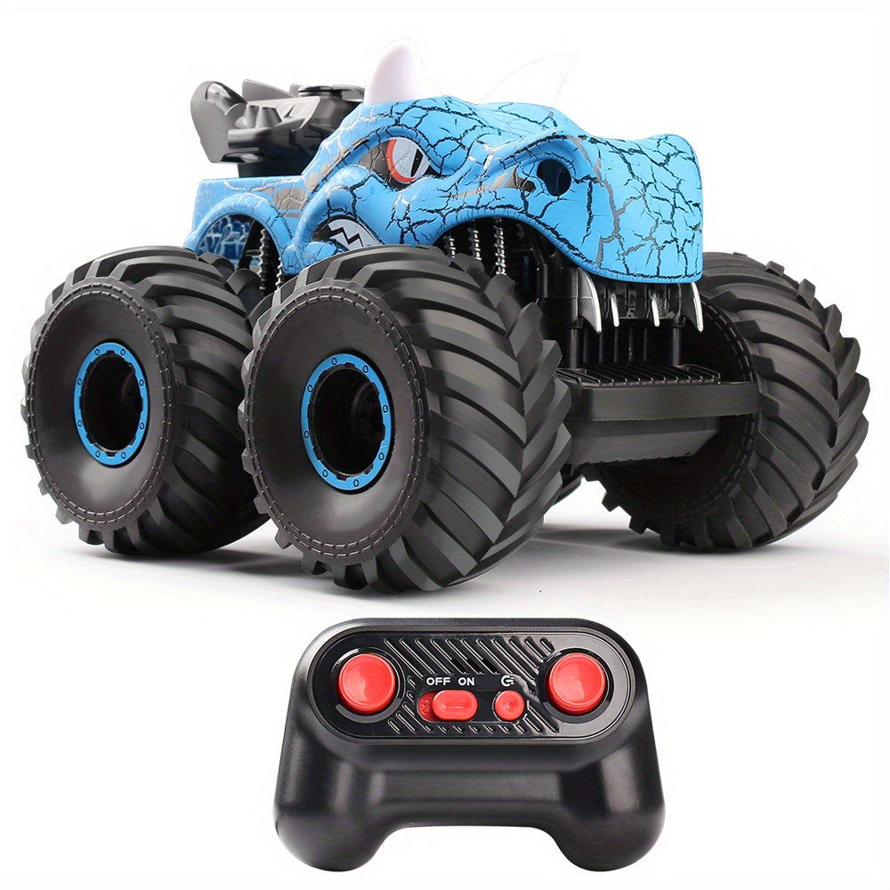 DinoBlaze Stunt Car - Spettacolare Monster Truck RC con Fumo e Luce