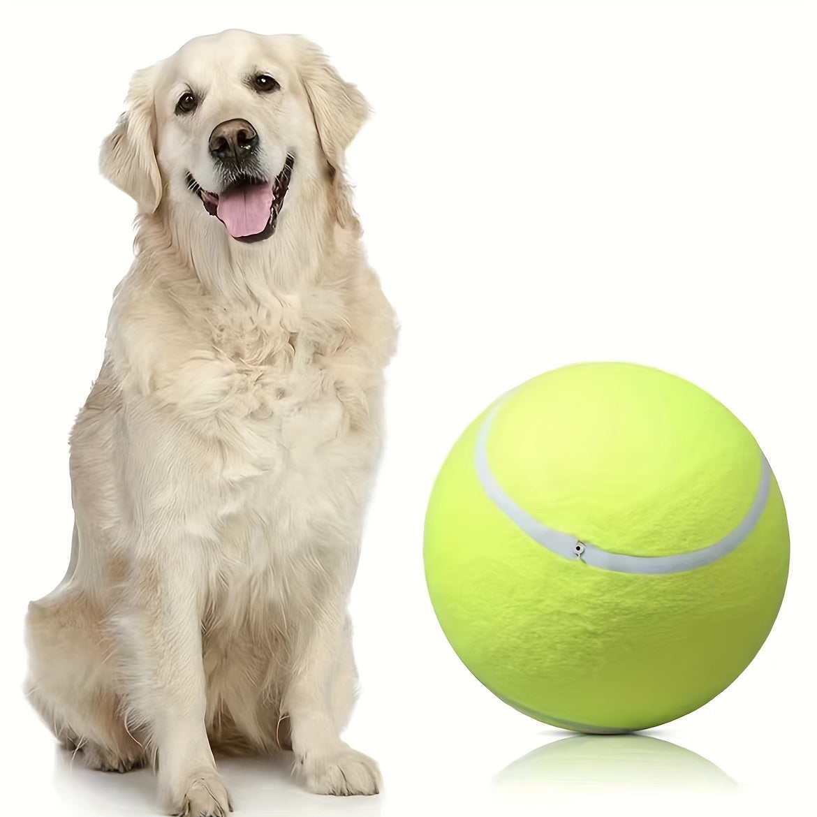 Palla da Tennis Extra Durevole per Cani Grandi – Ideale per Gioco e Attività all'Aperto