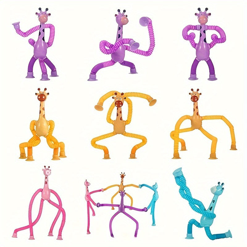 Giocattolo a Ventosa FlexiGiraffe – Creativo e Resiliente