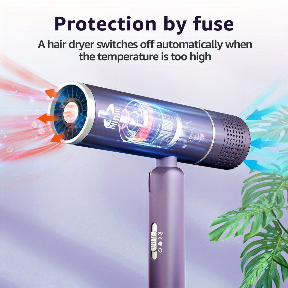 Asciugacapelli Ionico con Diffusore – Silenzioso, Potente e Delicato sui Tuoi Capelli