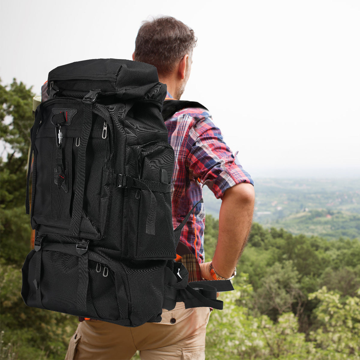 Zaino da Trekking Explorer 80L – Robusto e Versatile