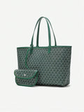 Casual Shoulder Bag in PVC for Women | Carryall Bag | Large Lightweight Bag for Students