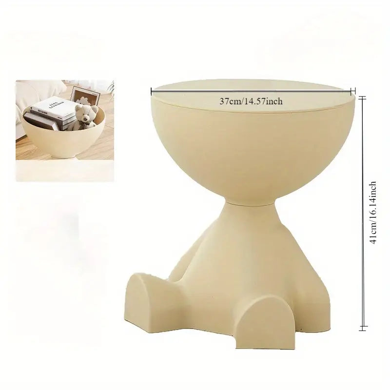 Tavolino Decorativo ScandiNest | Comodino creativo e compatto per casa, divano e letto