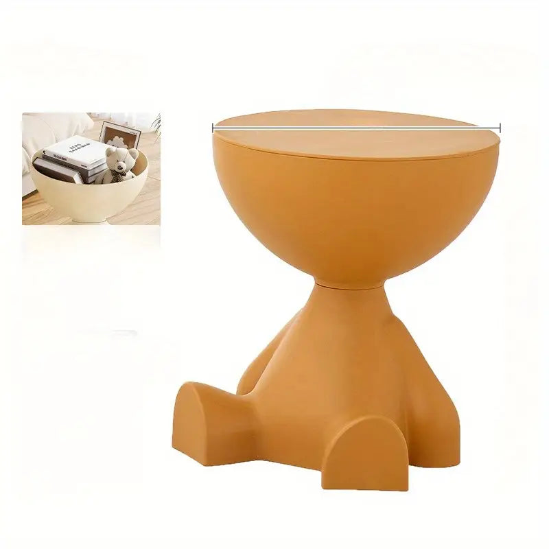 Tavolino Decorativo ScandiNest | Comodino creativo e compatto per casa, divano e letto