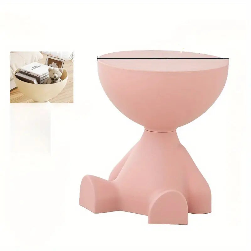 Tavolino Decorativo ScandiNest | Comodino creativo e compatto per casa, divano e letto