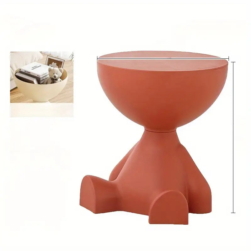 Tavolino Decorativo ScandiNest | Comodino creativo e compatto per casa, divano e letto