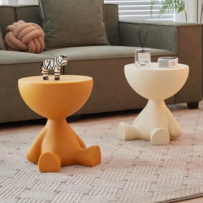 Tavolino Decorativo ScandiNest | Comodino creativo e compatto per casa, divano e letto