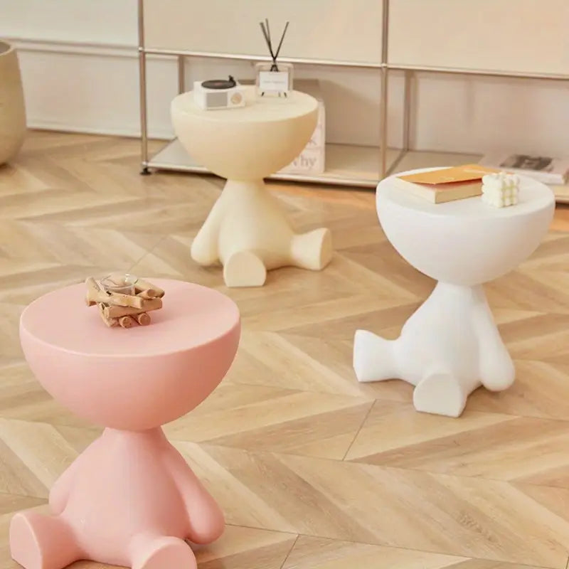 Tavolino Decorativo ScandiNest | Comodino creativo e compatto per casa, divano e letto