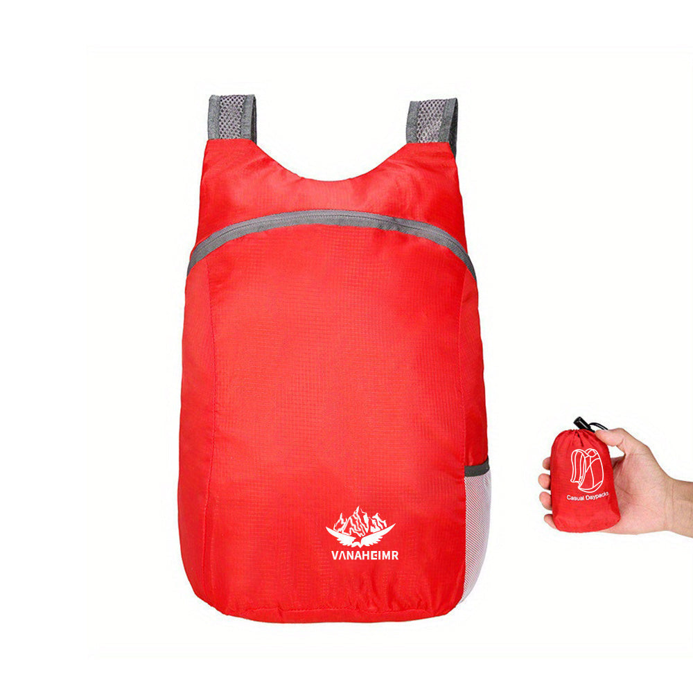 Zaino Compatto Pieghevole – Resistente e Leggero per Giornate Attive all'Aperto