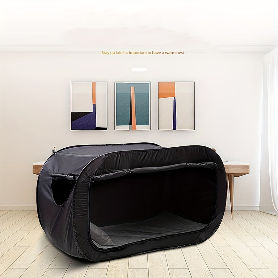 Letto a Tenda Pieghevole CozyNest – Protezione e Riposo a Portata di Mano