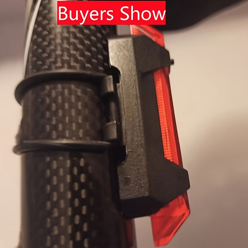 SafeRide Luce Posteriore LED – Ricaricabile USB e Luminoso