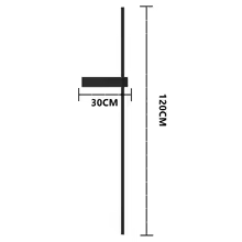 Moderna Lampada da Parete LED da Esterno