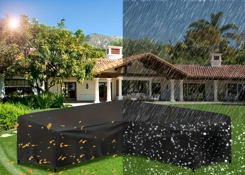 Coperture Outdoor ShieldGuard – Protezione Robusta per Set di Lounge a Forma di V