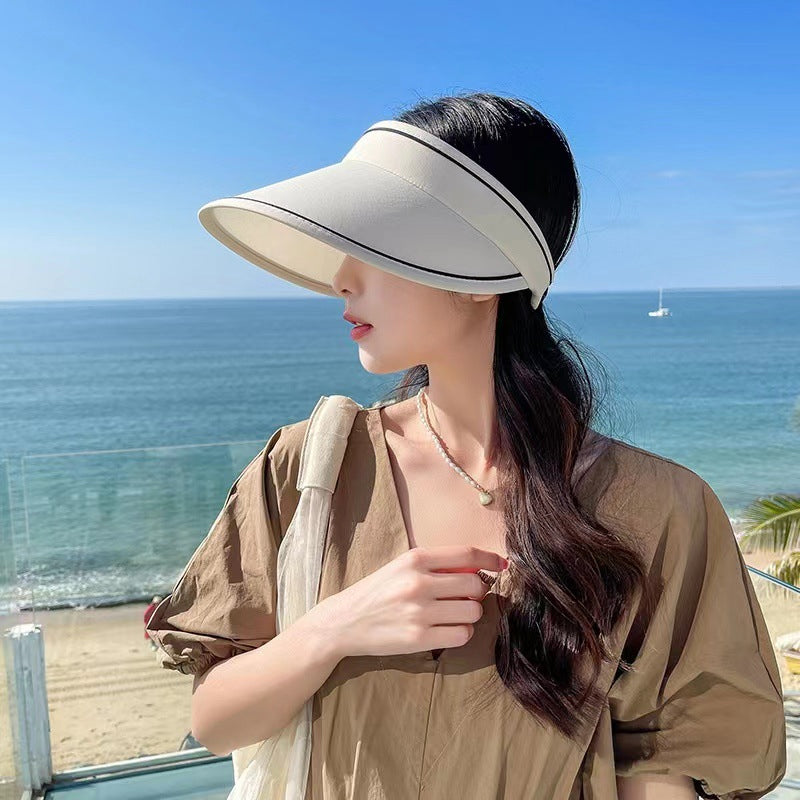 Cappello da sole arrotolabile alla moda con protezione extra – FoldSun Pro