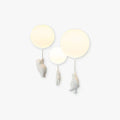 Lampada a soffitto per bambini con orso e pallone | CloudBea