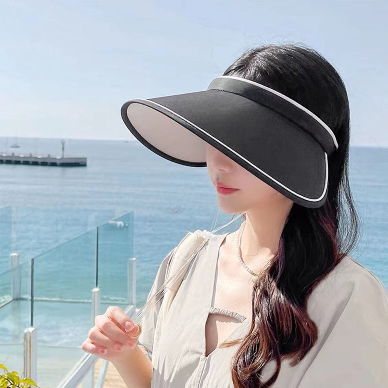 Cappello da sole arrotolabile alla moda con protezione extra – FoldSun Pro