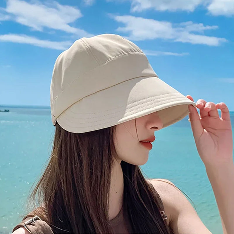 Cappello da Sole con Protezione UV per Donne, Pieghevole e Traspirante – Alina (Acquista 1, Ricevi 1 GRATIS)