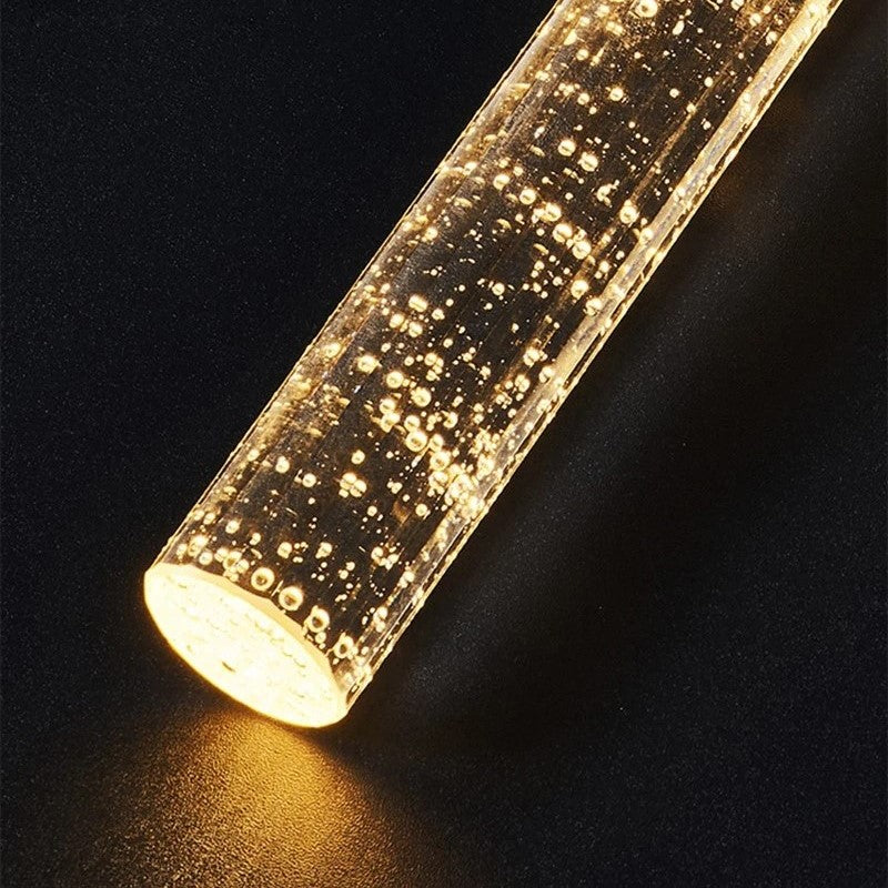 Lampada a Sospensione in Vetro a Forma di Cilindro - Lustreau