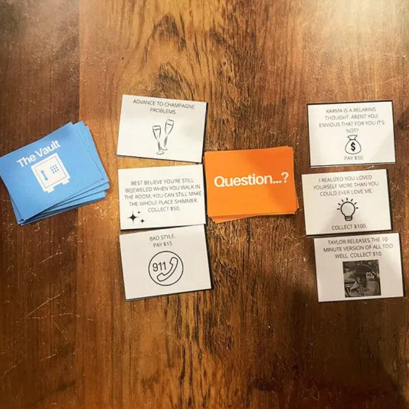 Gioco da Tavolo Basato sulla Musica con Carte Canzone e Denaro Monopoly per Serate di Gioco