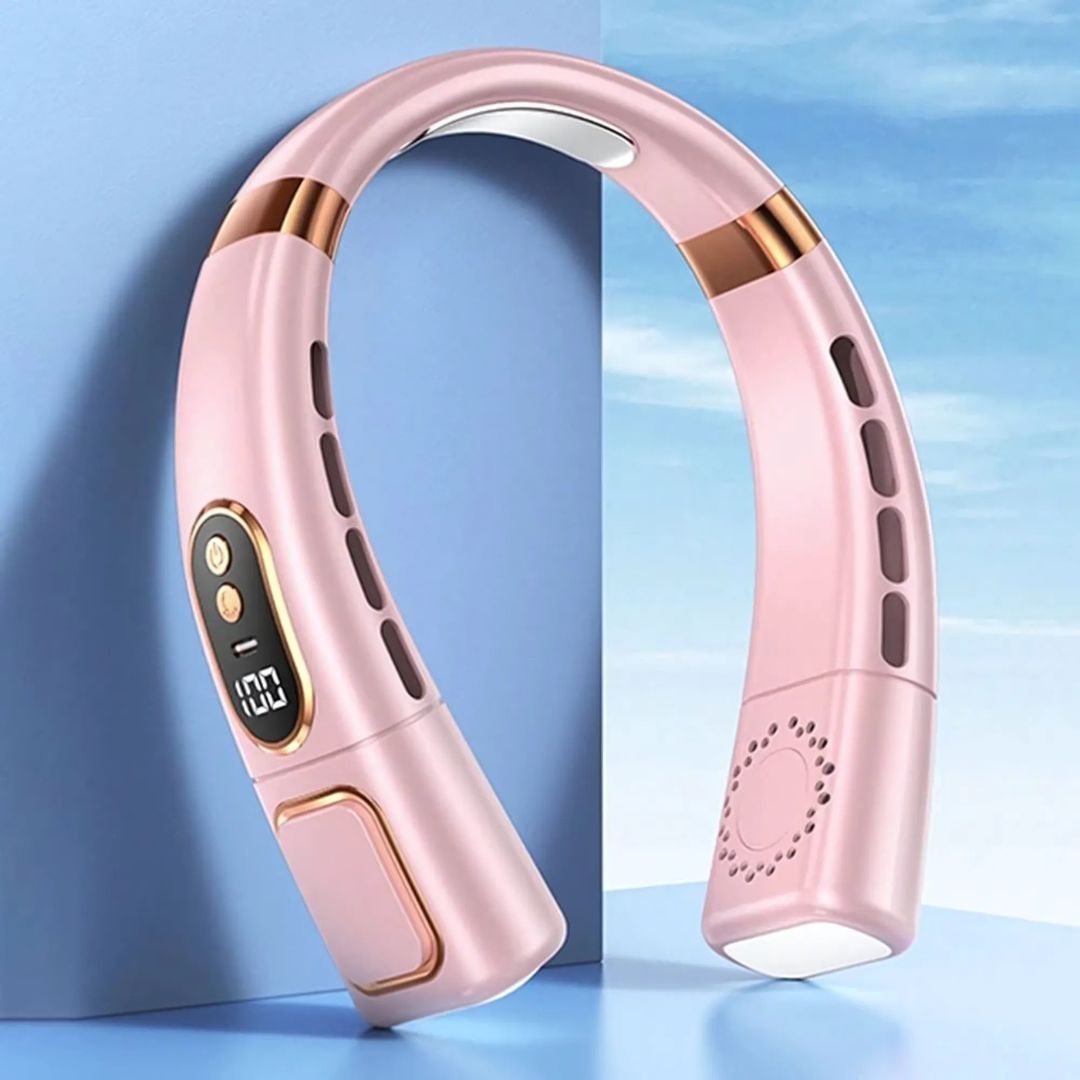 Froza – Ventilatore Digitale per Collo con Raffreddamento a 360°