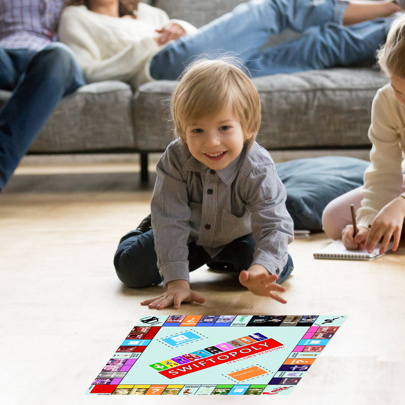 Gioco da Tavolo Basato sulla Musica con Carte Canzone e Denaro Monopoly per Serate di Gioco