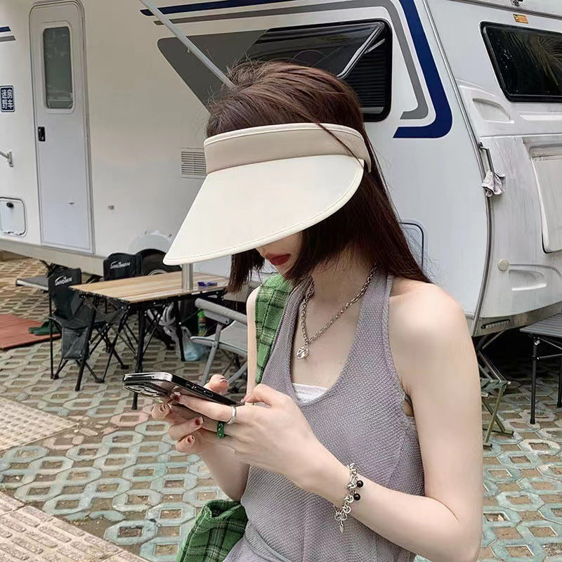 Cappello da sole arrotolabile alla moda con protezione extra – FoldSun Pro