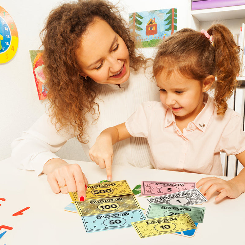 Gioco da Tavolo Basato sulla Musica con Carte Canzone e Denaro Monopoly per Serate di Gioco