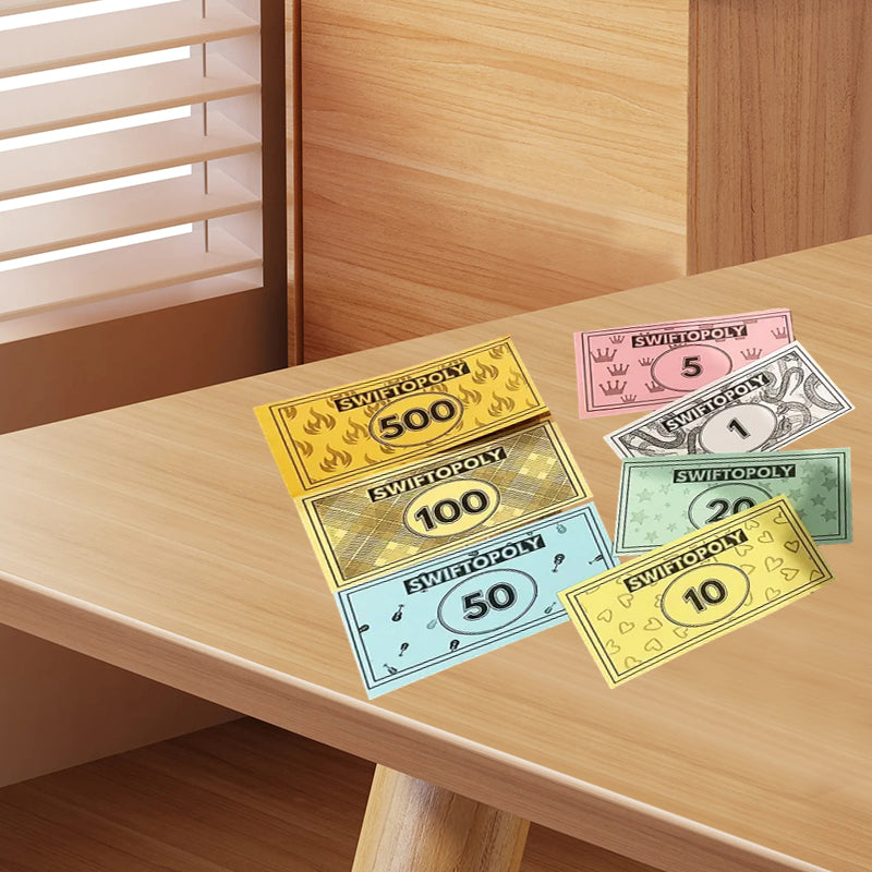 Gioco da Tavolo Basato sulla Musica con Carte Canzone e Denaro Monopoly per Serate di Gioco