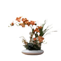OrchidElegance assortimento di orchidee artificiali – Composizione floreale realistica in un vaso moderno