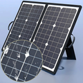 SolaraX 1000W Kit Pannello Solare Pieghevole | Set Completo con MPPT & USB/Type-C | Per Campeggio, Auto, Barca & Caravana