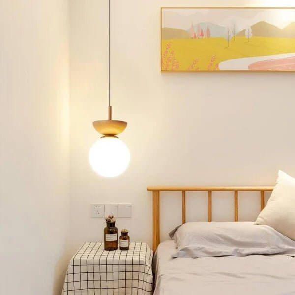 Lampada a sospensione Scandinava - Design in Legno