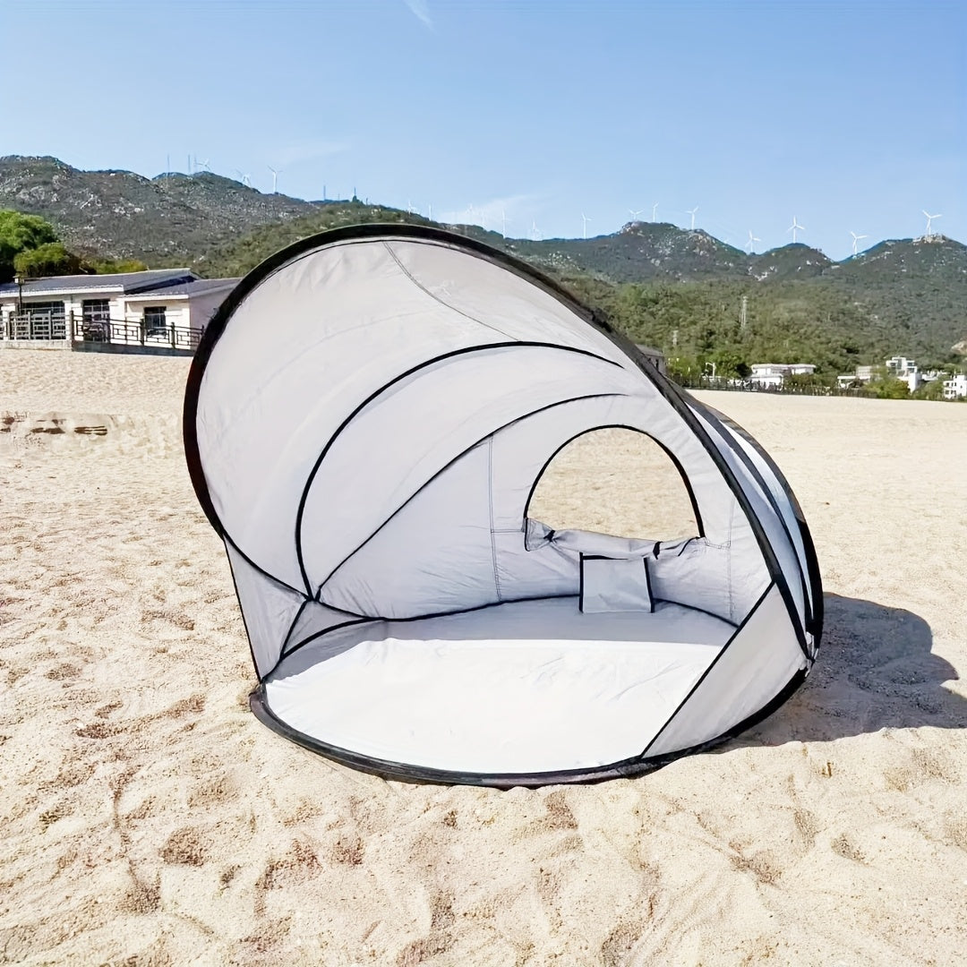 Tenda da Spiaggia Pop-Up – Facile da Montare e Protezione per Tutti