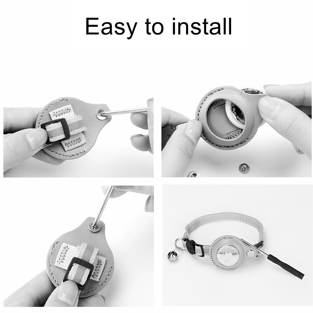 Collare Riflettente per Gatti – Fibbia di Sicurezza e Campanellino per Maggiore Visibilità