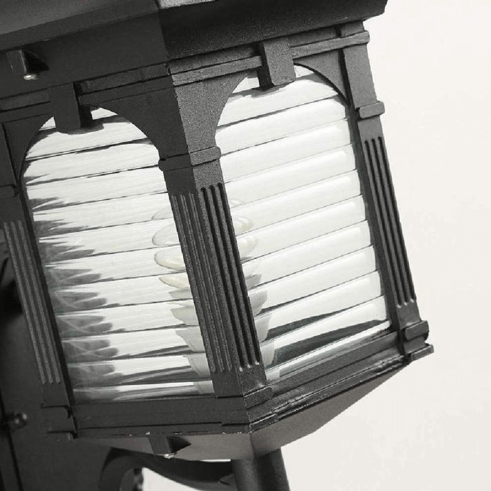 Lampada da Parete Esterno - Design in Vetro Antico