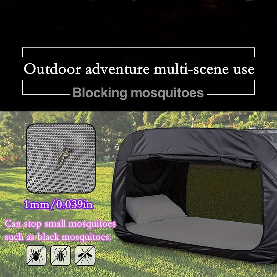 Letto a Tenda Pieghevole CozyNest – Protezione e Riposo a Portata di Mano